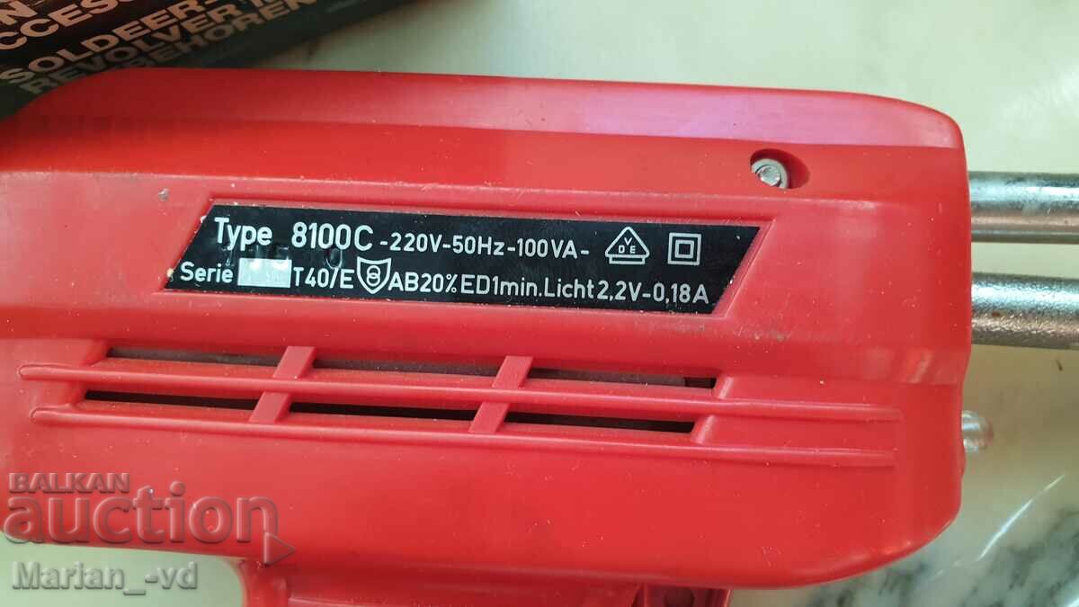 Auction INDUCTION SOLDERING WELLER 8100 Auction INDUCTION SOLDERING WELLER 8100