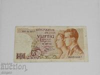 50 de franci Belgia 1966