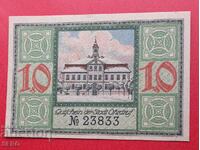 Banknote-Germany-Thuringia-Ordruff-10 pfennig 1921