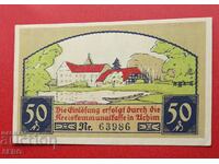 Банкнота-Германия-Саксония-Ахим-50 пфенига 1921