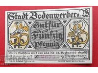 Banknote-Germany-Saxony-Bodenwerder-50 Pfennig 1920