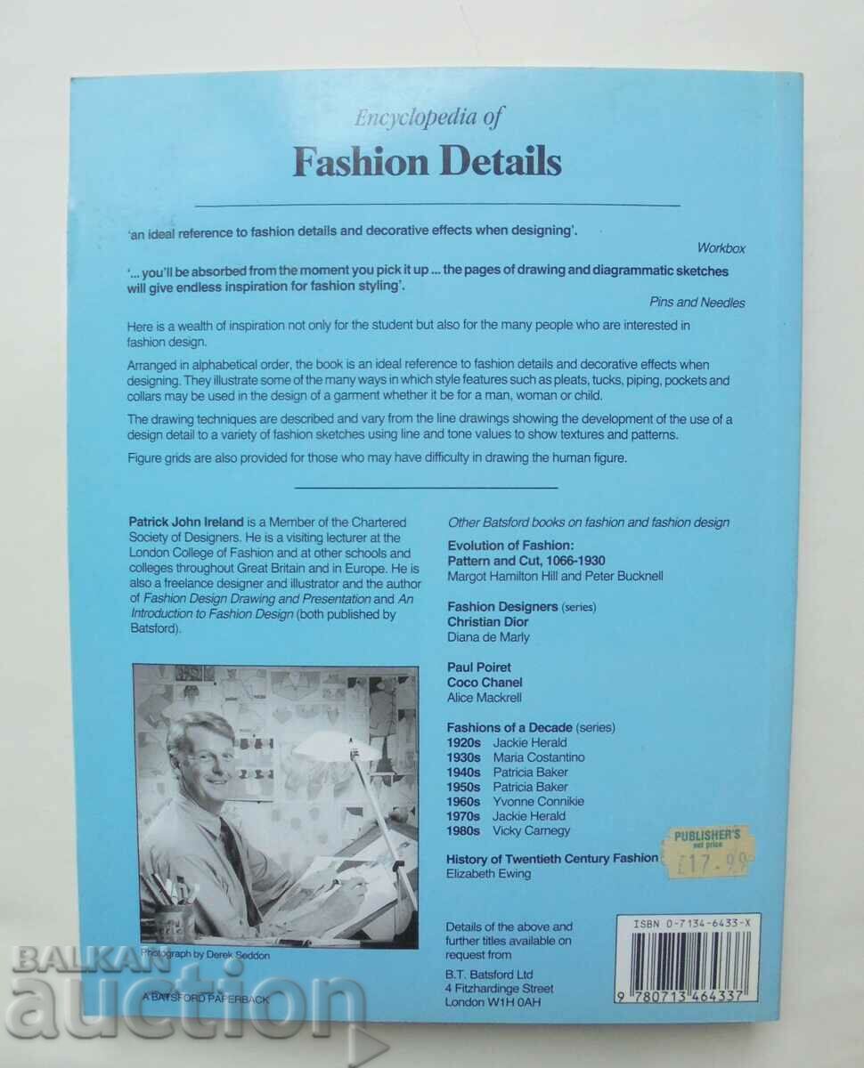 Encyclopedia of Fashion Details - Patrick John Ireland 2003 - 6 Encyclopedia of Fashion Details - Patrick John Ireland 2003 - 6