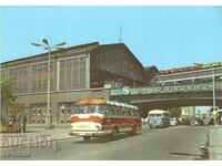 Old postcard - transport - Berlin, Friedrichstrasse station