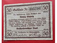Банкнота-Германия-Шлезвиг-Холщайн-Дитмаршен-50 пфенига