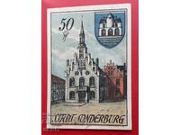 Банкнота-Германия-Шлезвиг-Холщайн-Зондербург-50 пфенига 1920