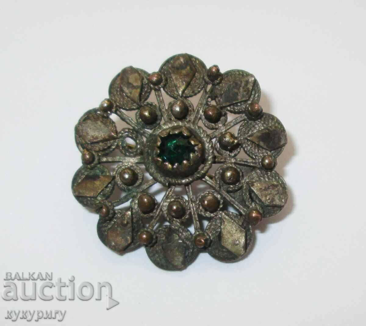 Old Renaissance filigree women's brooch 19th century - 5 Old Renaissance filigree women's brooch 19th century - 5