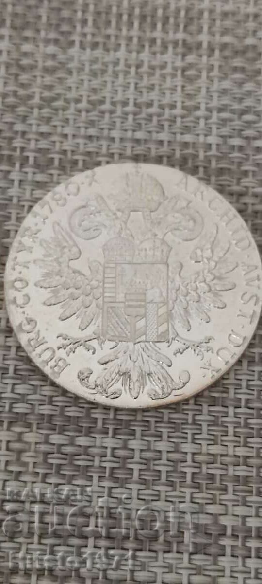 1 thaler 1780 restrik με τιμή 95.00 BGN | € 48.57 1 thaler 1780 restrik με τιμή 95.00 BGN | € 48.57