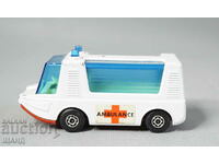 MATCHBOX UK STRETCHA FETCHA metal toy model ambulance