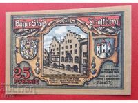 Banknote-Germany-Bavaria-Trollberg-25 pfennig 1920
