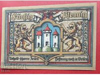 Банкнота-Германия-Бавария-Тролберг-50 пфенига 1920
