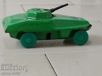 Παιδικό τσίγκινο παιχνίδι BTR θωρακισμένο αυτοκίνητο USSR 60s