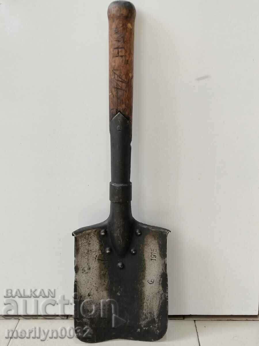 Livrarea SHODUAR Rusă Lopată Lopată Instrument 1915 WW1