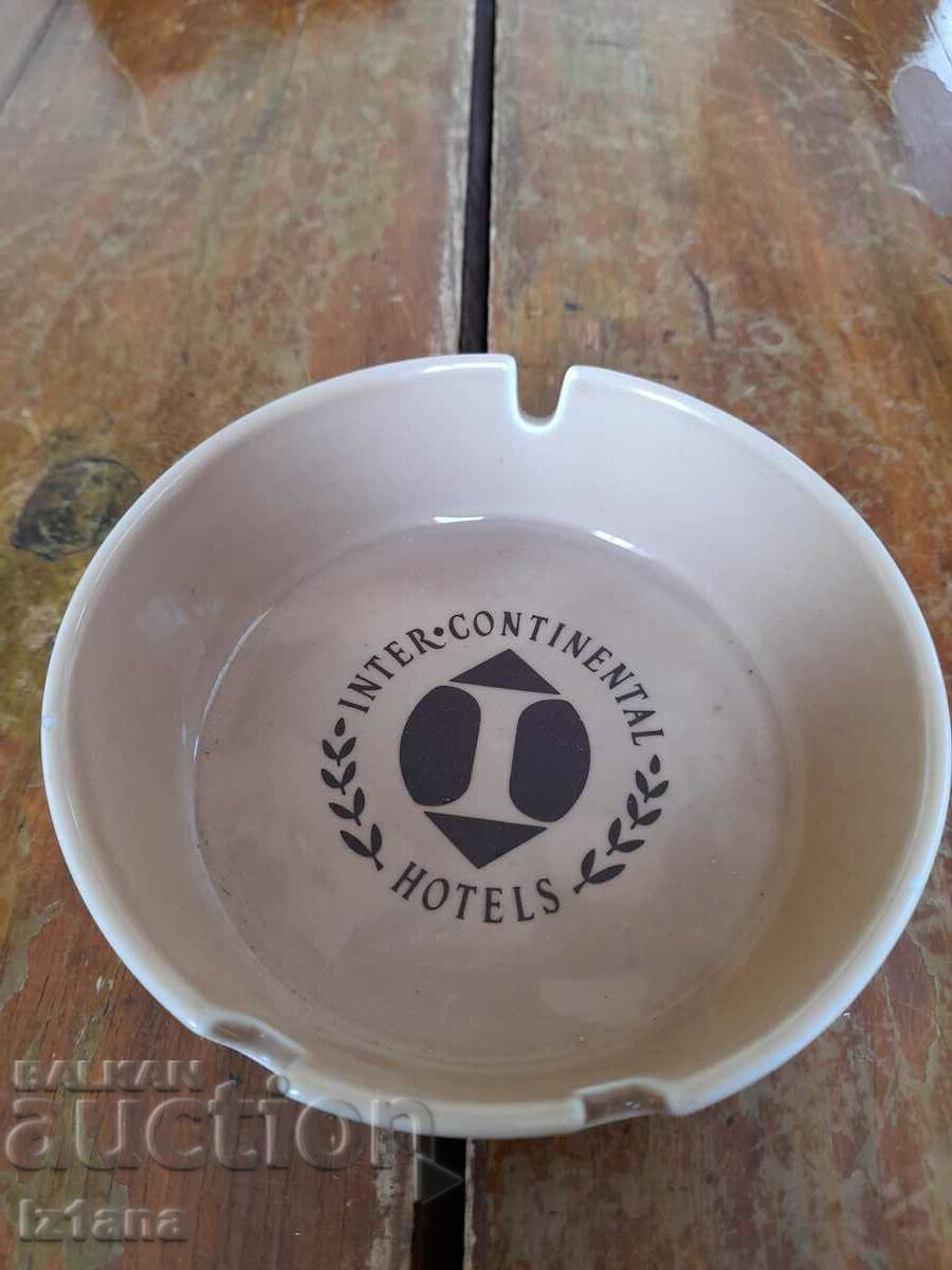 Old Intercontinental Hotels ashtray with price 32.00 BGN | € 16.36 Old Intercontinental Hotels ashtray with price 32.00 BGN | € 16.36