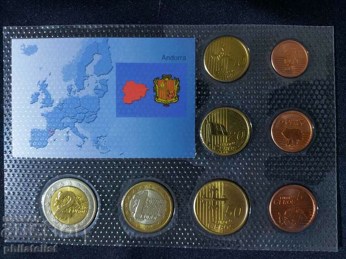 Auction Trial Euro set - Andorra 2006 of 8 coins Auction Trial Euro set - Andorra 2006 of 8 coins