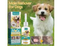 Spray pets remove moles, papillomas, warts