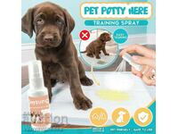 Potty training spray for pets toilet