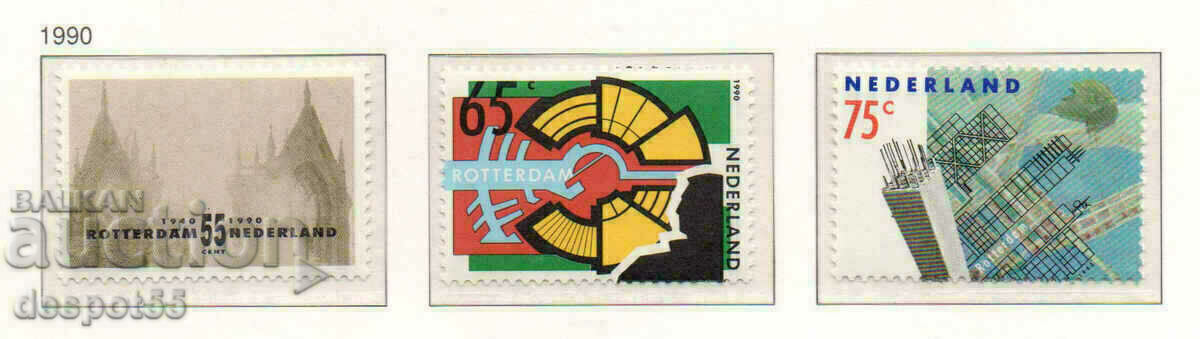 1990. Ολλανδία. Ο γερμανικός βομβαρδισμός του Ρότερνταμ.