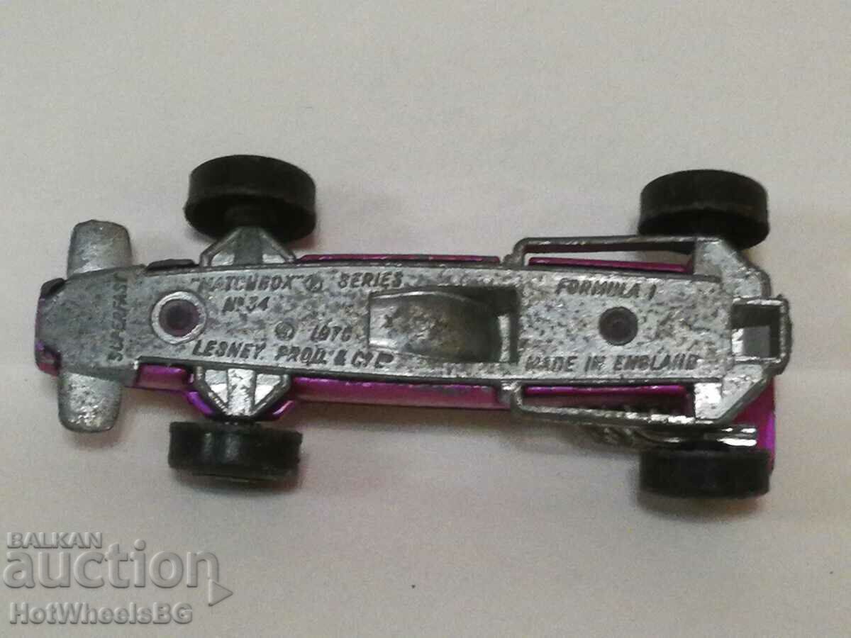 Matchbox No. 34A Formula 1 1970 - 6 Matchbox No. 34A Formula 1 1970 - 6