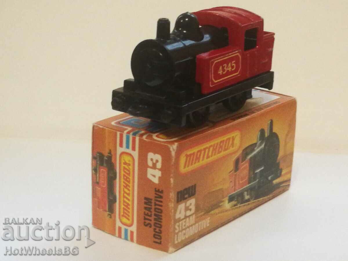 Auction MATCHBOX -No 43C Steam Loco 1978 Auction MATCHBOX -No 43C Steam Loco 1978