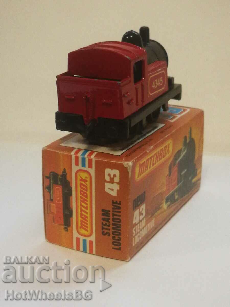 Delivery of MATCHBOX -No 43C Steam Loco 1978 Delivery of MATCHBOX -No 43C Steam Loco 1978