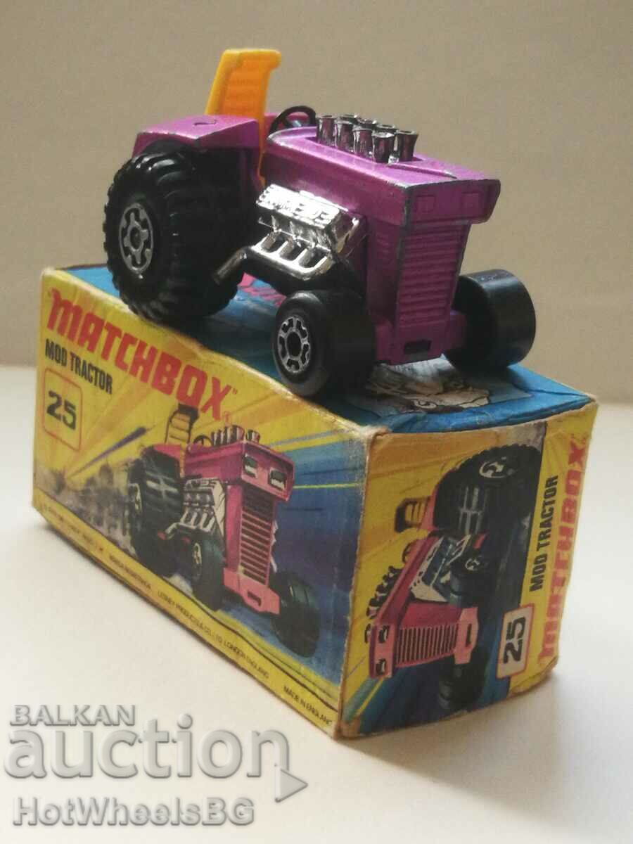 Auction MATCHBOX -No 25B Mod Tractor 1972 Auction MATCHBOX -No 25B Mod Tractor 1972