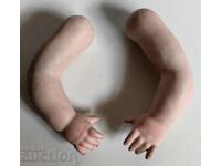 100 YEAR CELLULOID DOLL PARTS HANDS HAND EXCELLENT