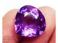 BZC! 16.75 Carat Natural Amethyst Facet from 1 Penny!