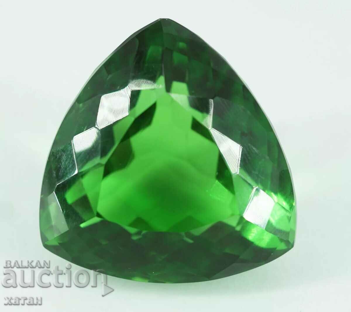 BZC! 12.10 Carat Natural Green Topaz from 1 Penny!