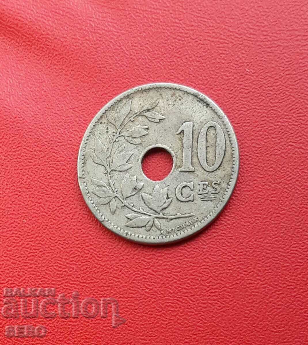 Βέλγιο-10 σεντς 1904