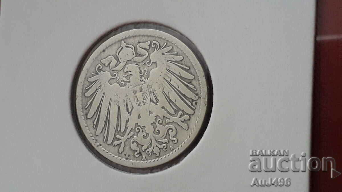 10 pfennig 1898 --- matrix gloss coin! - 5