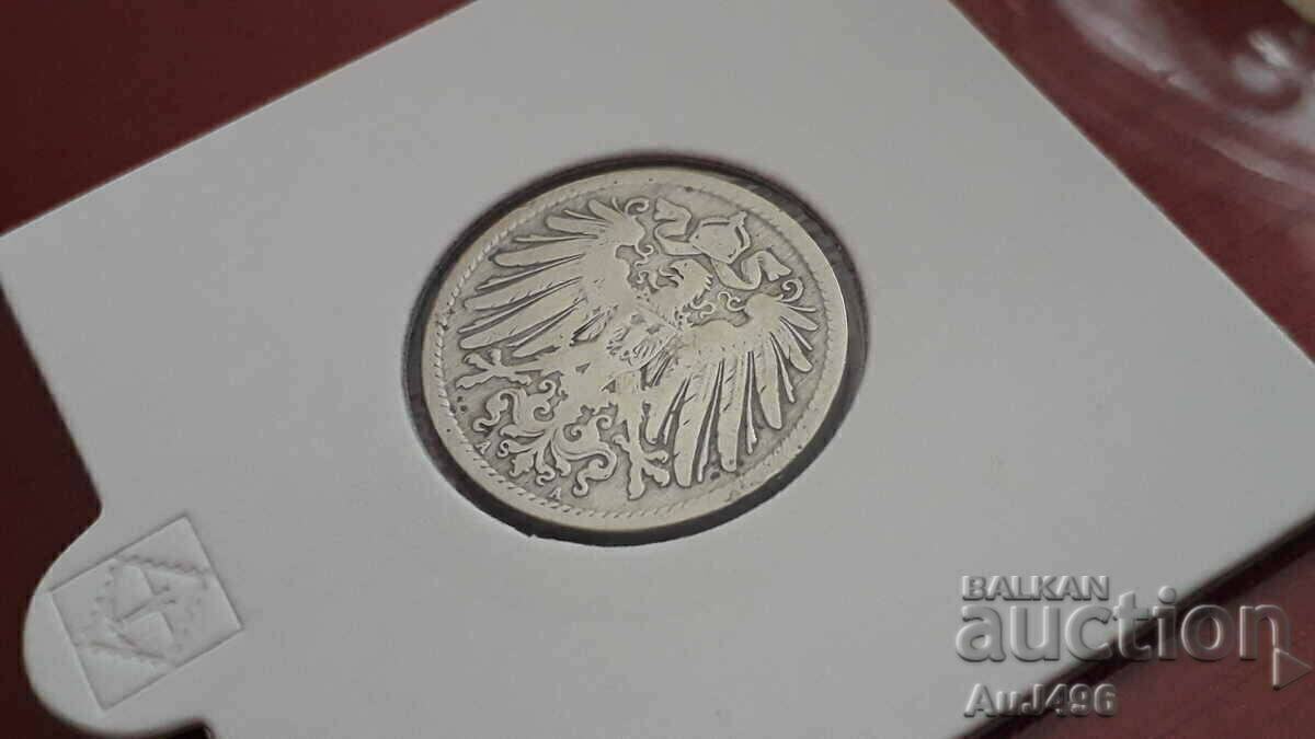 10 pfennig 1898 --- монета с матричен гланц! - 7