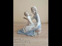 Spanish porcelain figure statuette Zaphir