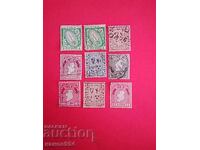 timbre poștale Irlanda.