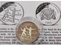 Сребро 2 Даласи Спринт Олимпиада 1996 Гамбия