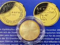 Сребро 5 Евро Беатрикс 2004 Позлата Нидерландия