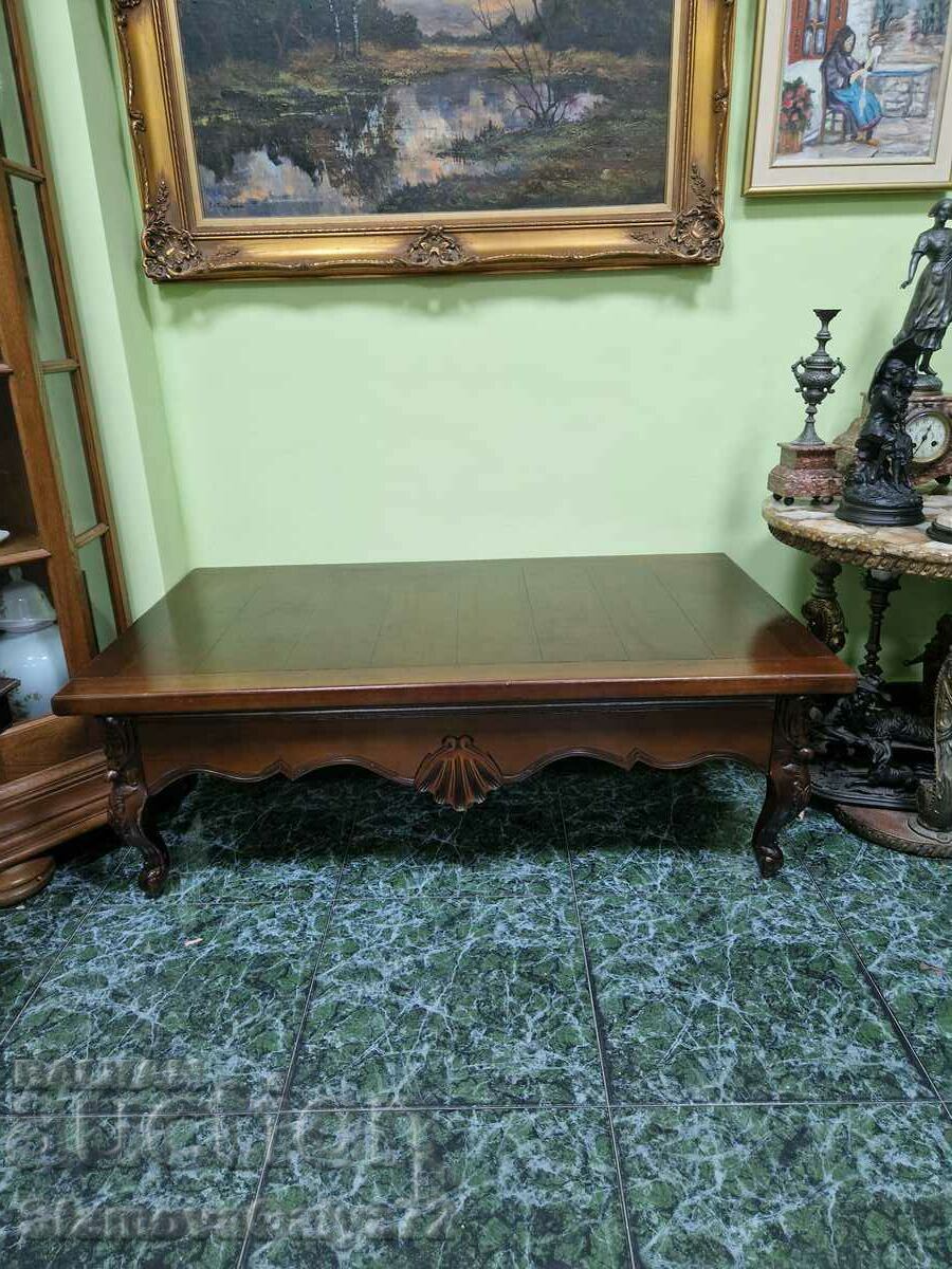 Unique Large Antique Dutch Coffee Table