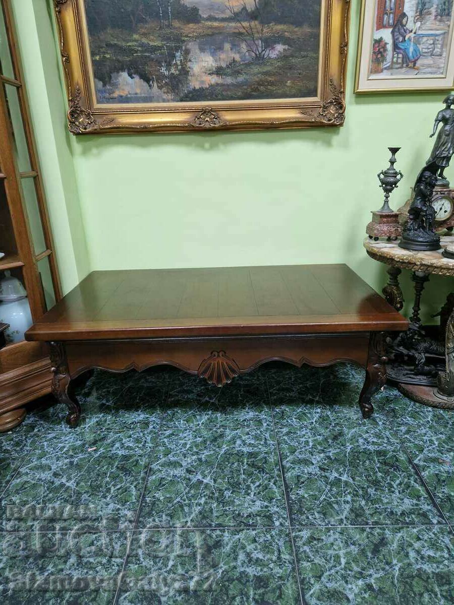 Μοναδικό Μεγάλο Τραπεζάκι Σαλονιού Antique Dutch