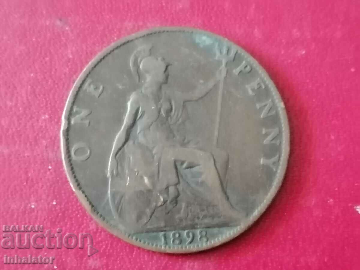 1898 1 penny