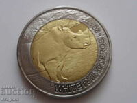 monedă rară Burkina Faso 50 franci 2017; Burkina Faso