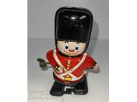SOC WORKING MECHANICAL CHILDREN'S TOY WITH KEY HUSSAR SOLDIER