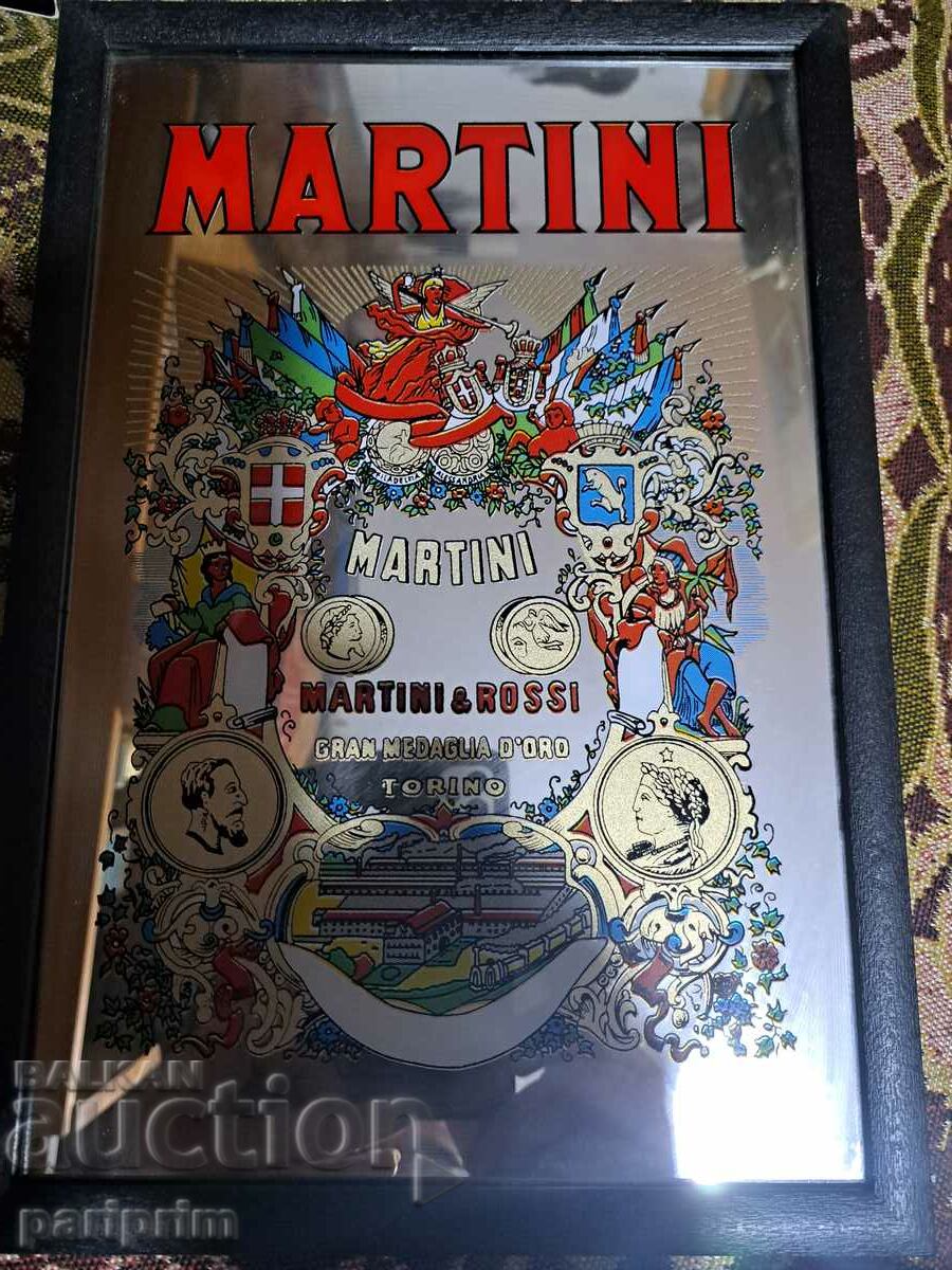 MARTINI advertising sign, for your bar….