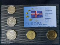 Islanda 2005-2008 - Set complet de 5 monede