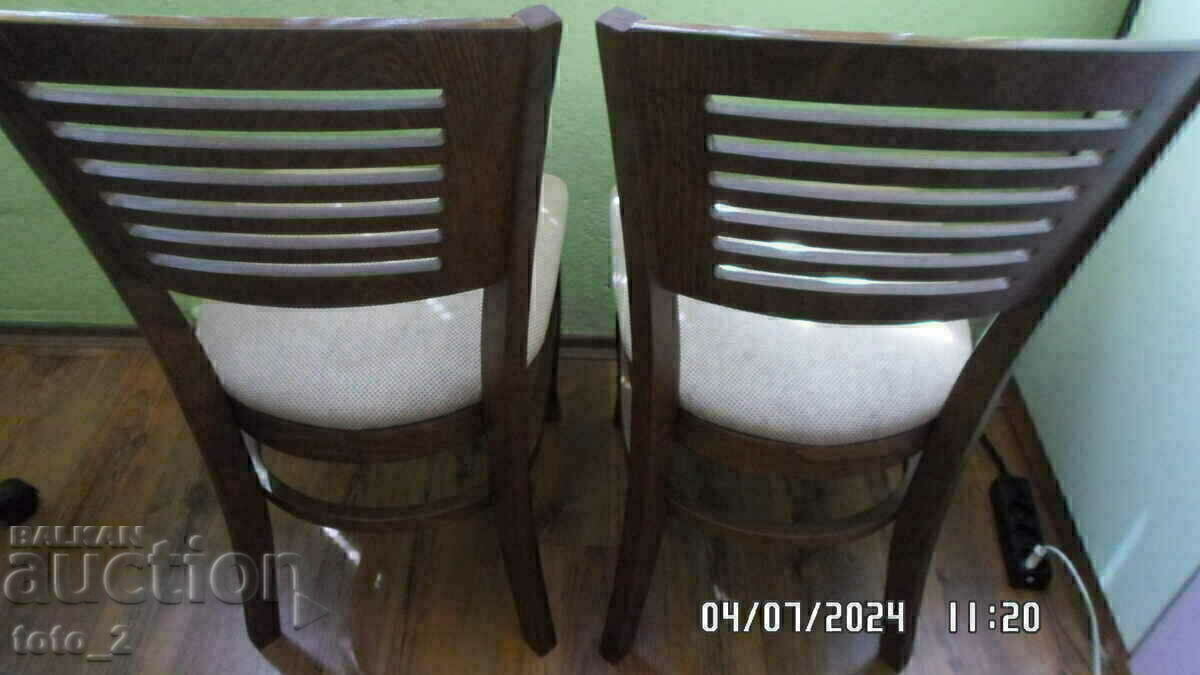 2 MASSIVE KITCHEN CHAIRS-DISCOUNT!!! with price 79.00 BGN | € 40.39 2 MASSIVE KITCHEN CHAIRS-DISCOUNT!!! with price 79.00 BGN | € 40.39