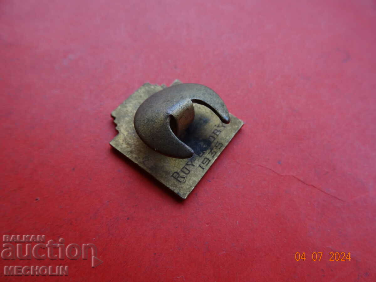COLLECTIBLE BADGE 1935 - 5 COLLECTIBLE BADGE 1935 - 5