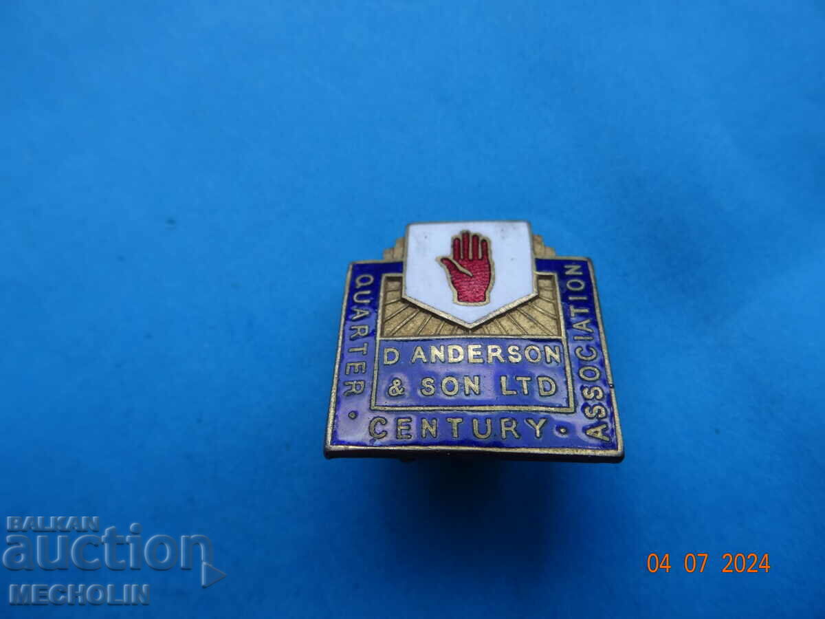 COLLECTIBLE BADGE 1935