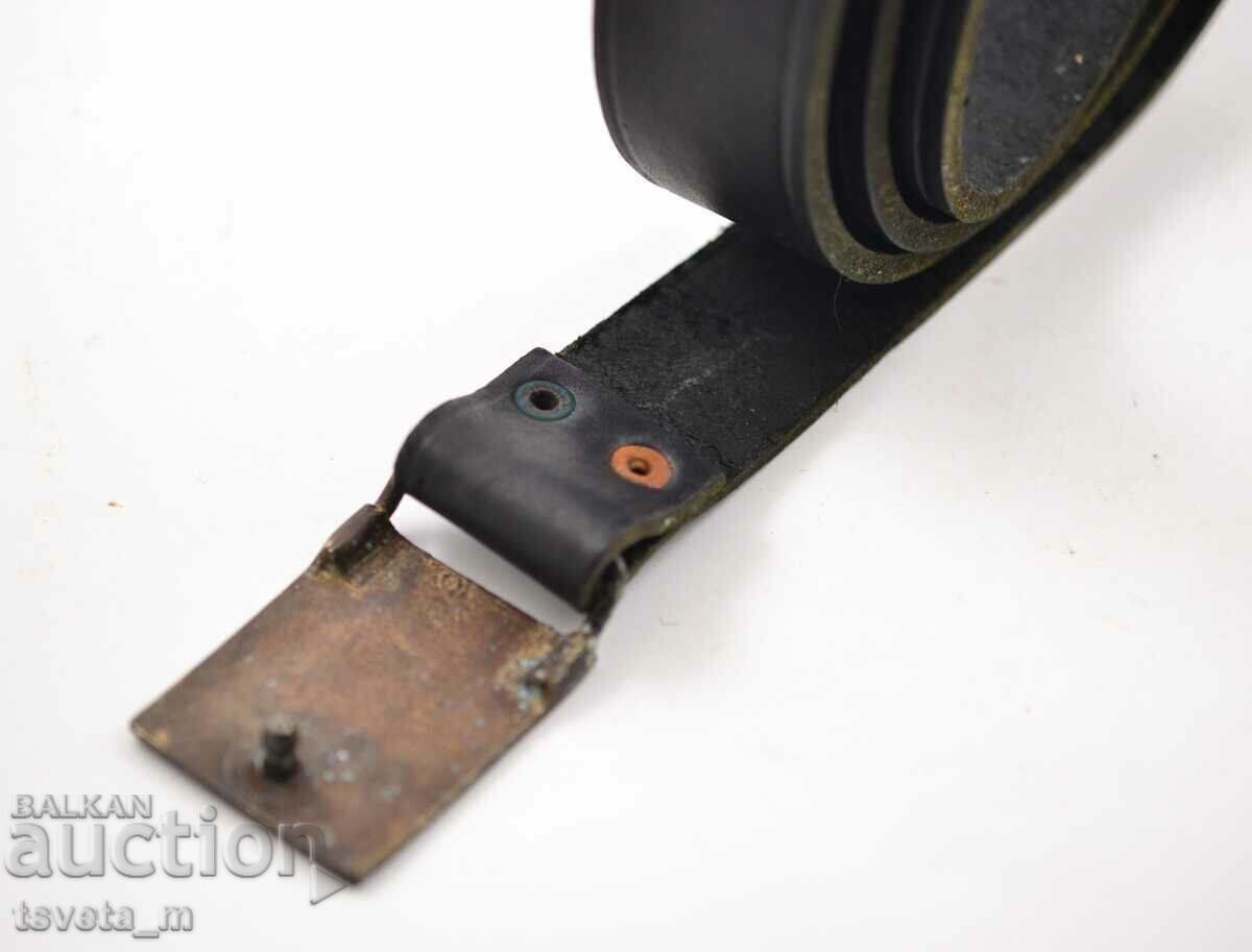 Fireman's leather belt - 6 Fireman's leather belt - 6