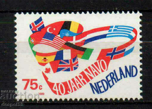1989. The Netherlands. 40th anniversary of NATO.