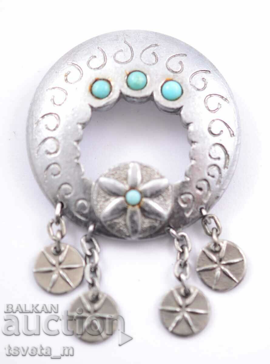 Antique brooch for folk costume Antique brooch for folk costume