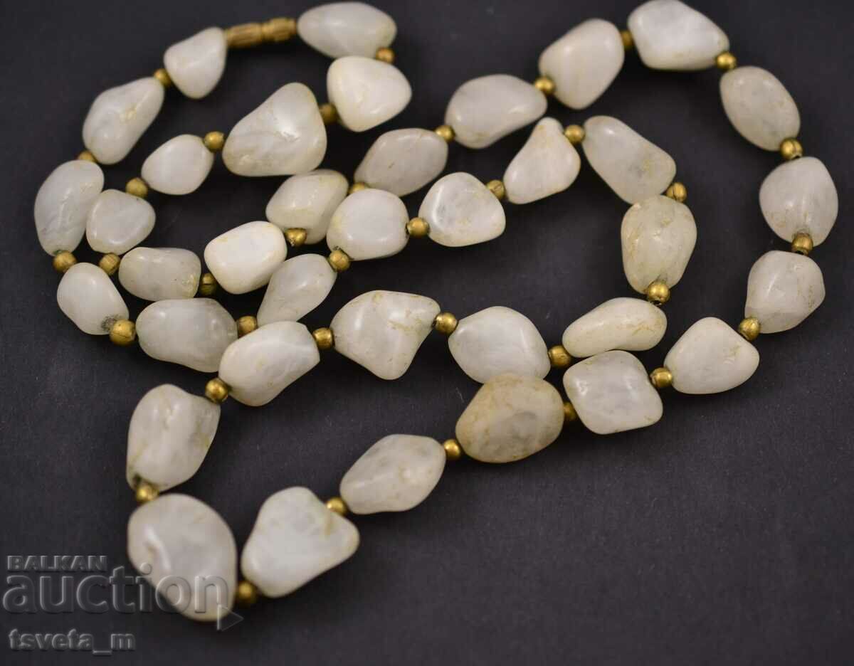 Auction Necklace, necklace with natural stones Auction Necklace, necklace with natural stones