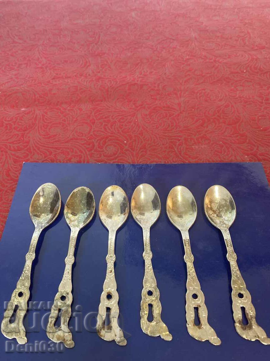Old coffee spoons with markings !!!!